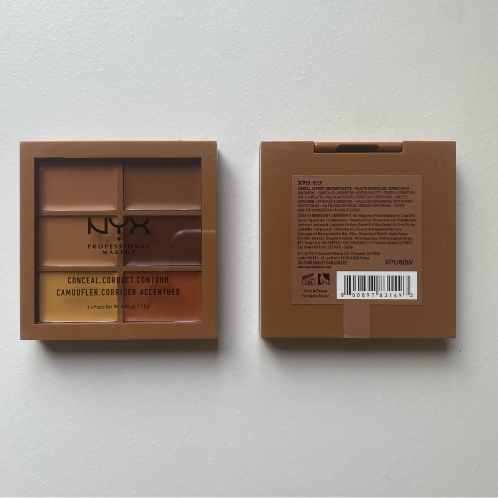 (2) Two NYX Conceal Correct Contours, Set of 2 in Color Deep